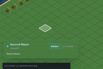 Second Mayor: build a city with your agent
