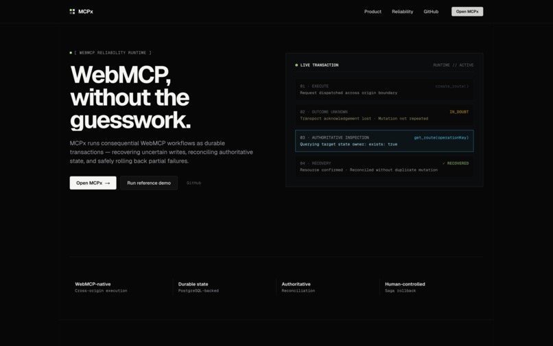 MCPx – screenshot 1