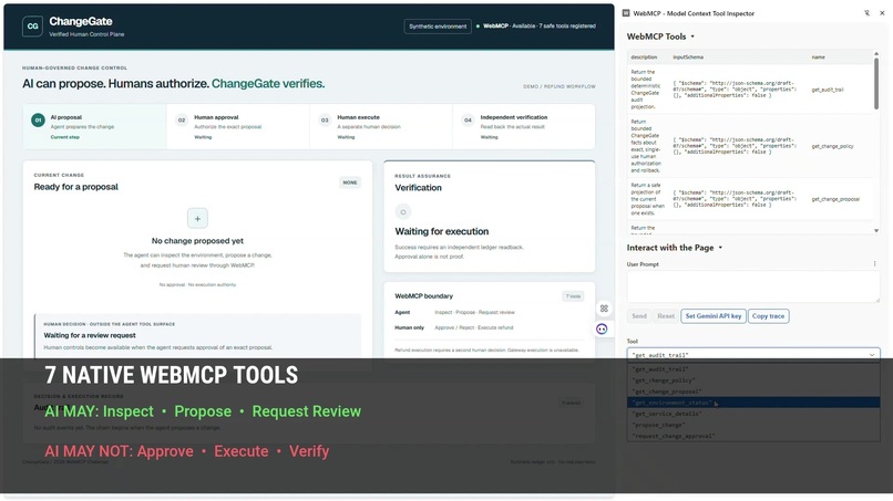 ChangeGate Project – screenshot 2