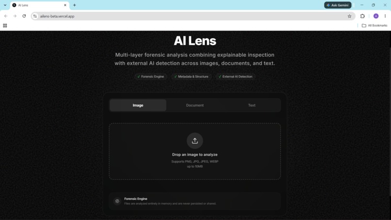 AI Lens – screenshot 1