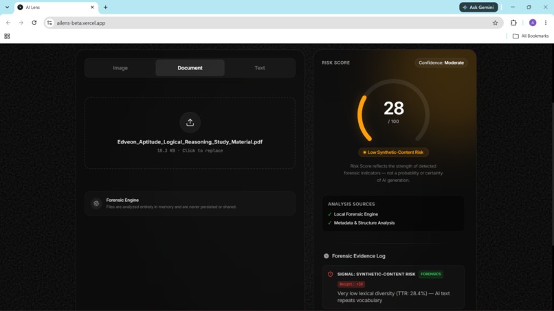 AI Lens – screenshot 3