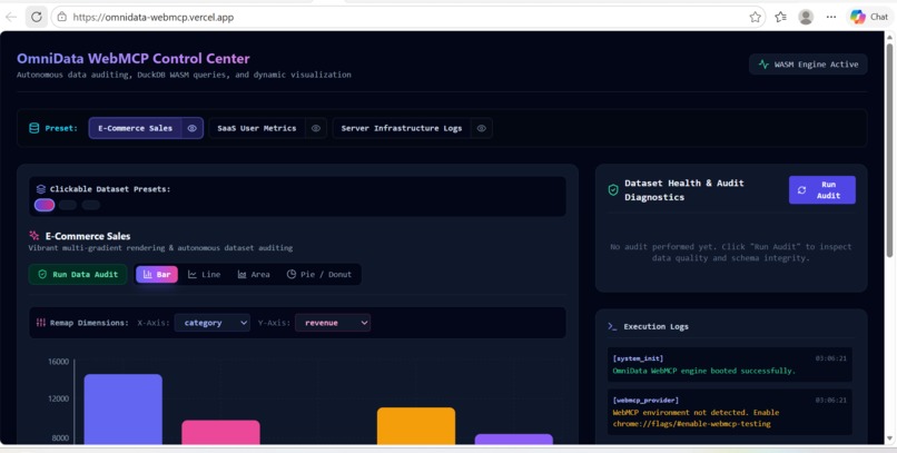 OmniData WebMCP – screenshot 9