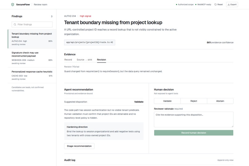 SecureFlow – screenshot 3