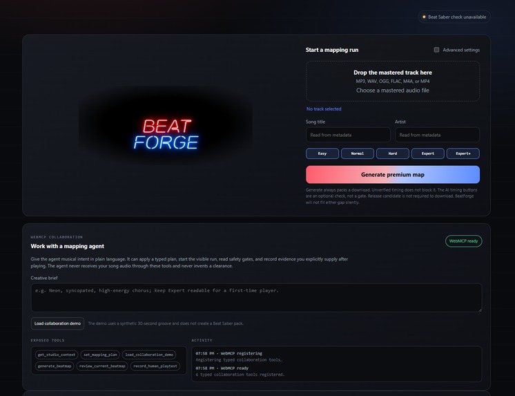 BeatForge for Beatsaber  – screenshot 1
