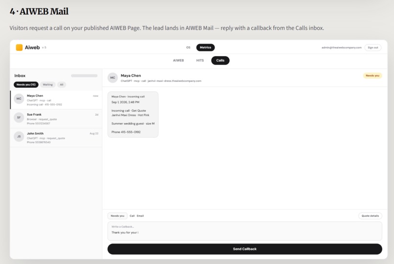 AIWeb Operating System – screenshot 7