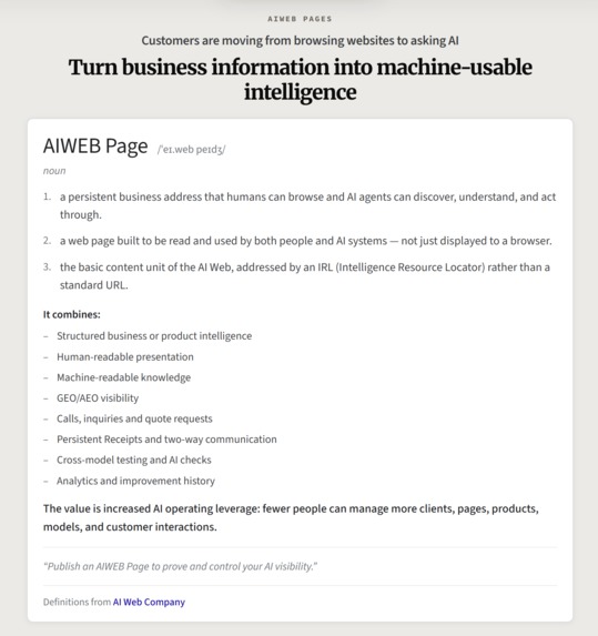 AIWeb Operating System – screenshot 9