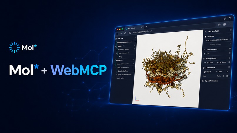 Mol* WebMCP: Agent-Native Structural Biology – screenshot 1