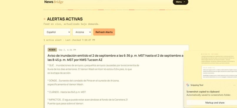 NewsBridge – screenshot 3