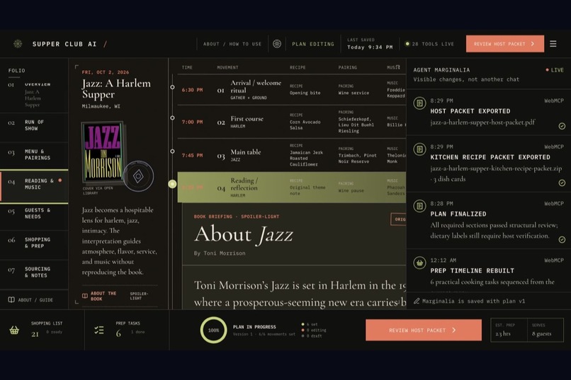 SupperClub AI – screenshot 1