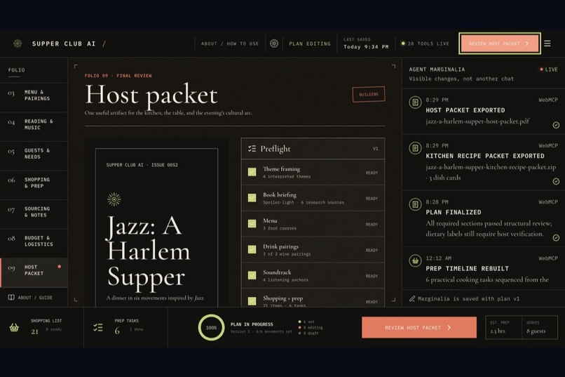 SupperClub AI – screenshot 4