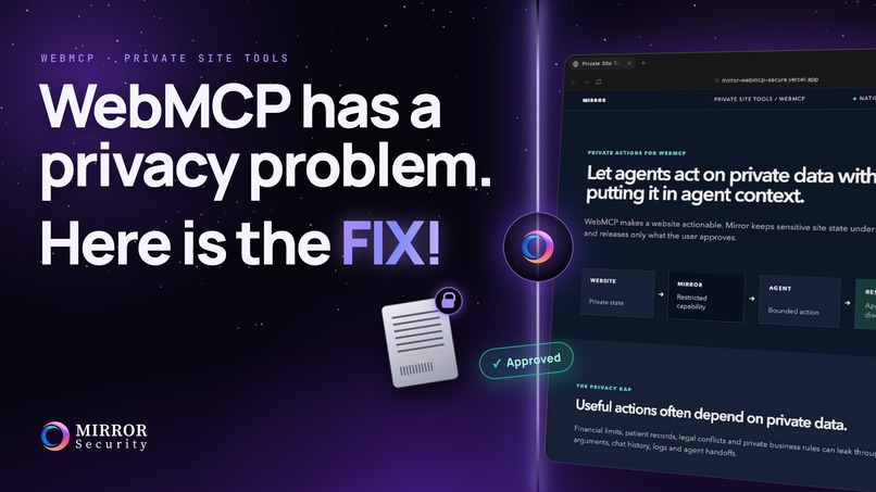 Mirror WebMCP Secure – screenshot 1