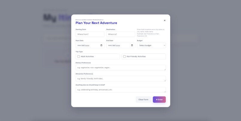 AI Travel Agent – screenshot 2