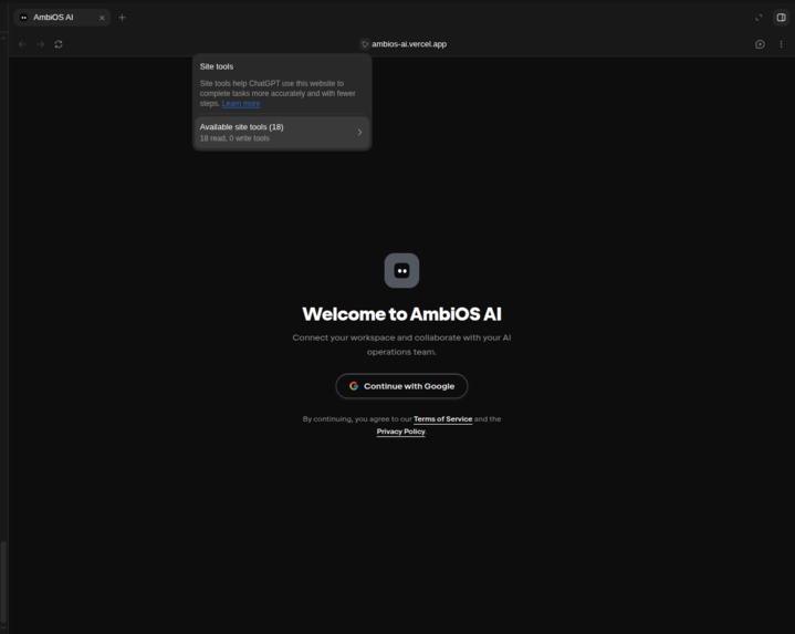 AmbiOS AI (am-bee-os) – screenshot 3