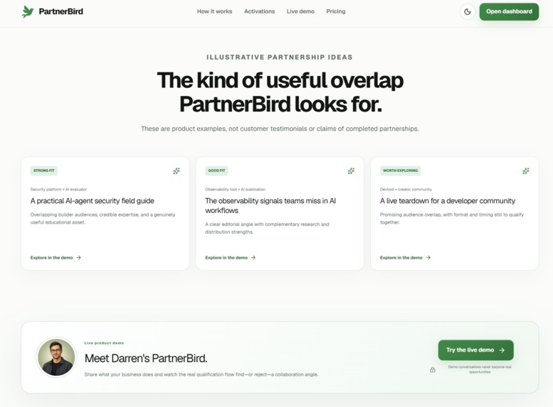 PartnerBird – screenshot 3