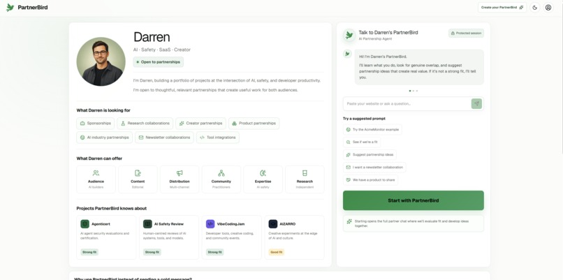 PartnerBird – screenshot 2
