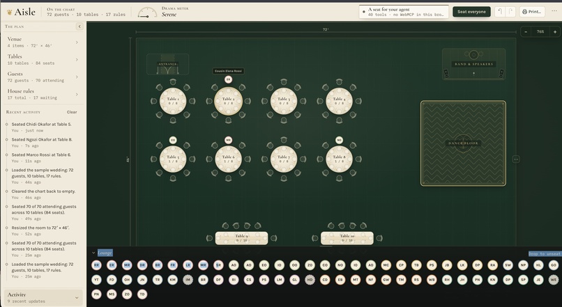 Aisle - AI Wedding Seating – screenshot 4