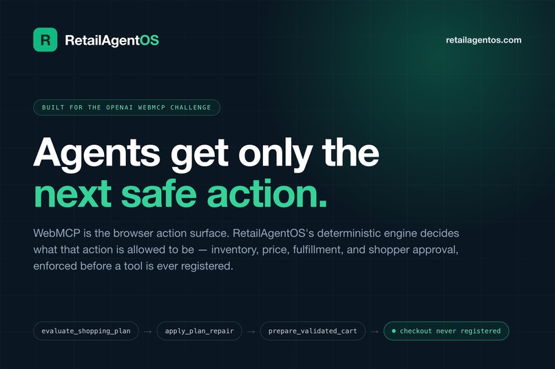 RetailAgentOS WebMCP Agent Storefront – screenshot 5