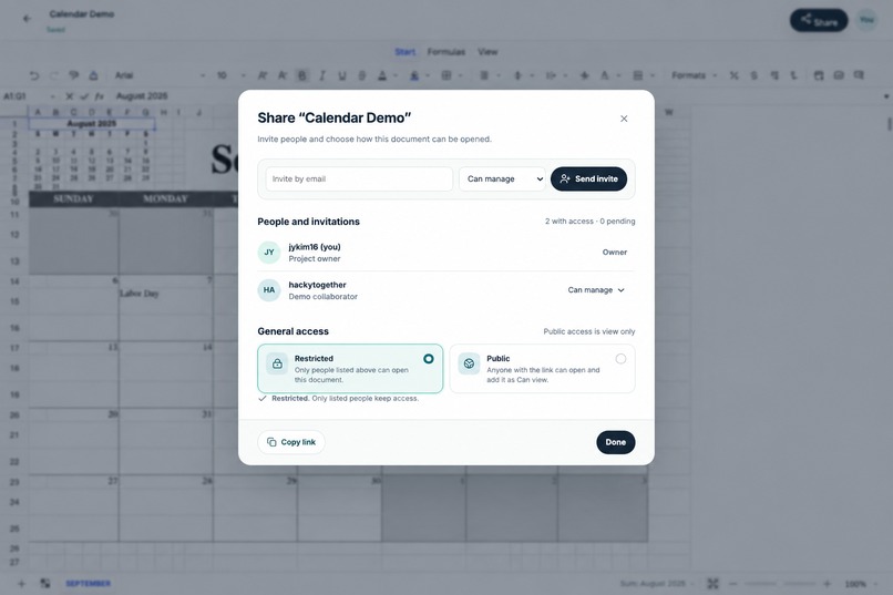 Flock docs – screenshot 3