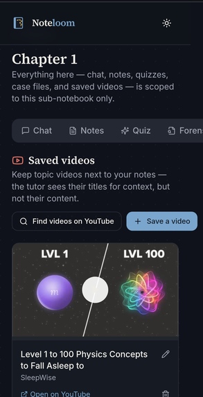 Noteloom – screenshot 4
