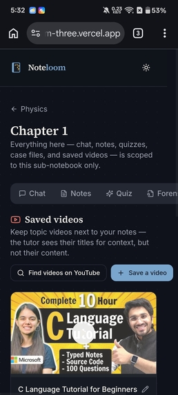 Noteloom – screenshot 6
