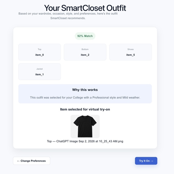 Smart Closet – screenshot 4