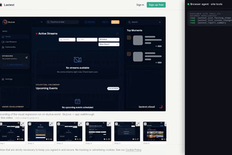 Lastest: QA reports with WebMCP site tools