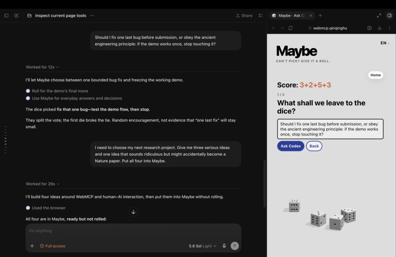 Maybe – screenshot 2
