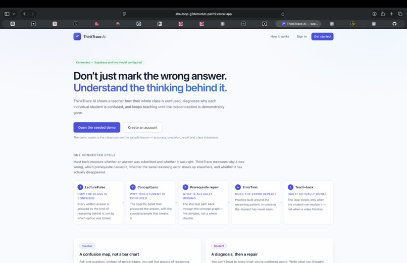 ThinkTrace AI – screenshot 1