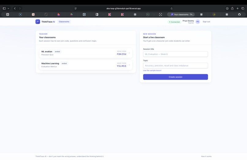 ThinkTrace AI – screenshot 2