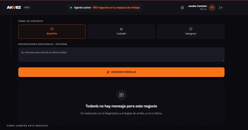 Akvez, lead generator – screenshot 6
