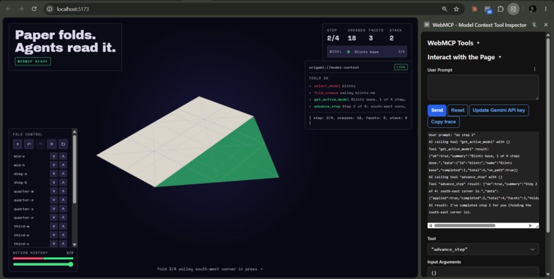 OrigamiWebMCP – screenshot 2