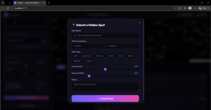 Tripster – screenshot 1