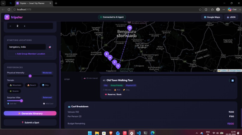 Tripster – screenshot 2