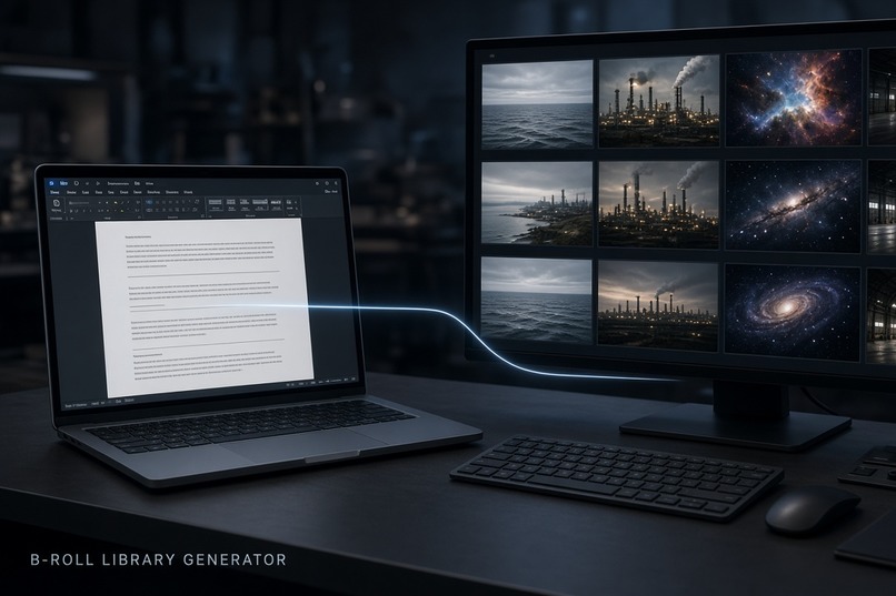 B-roll Library Generator – screenshot 1