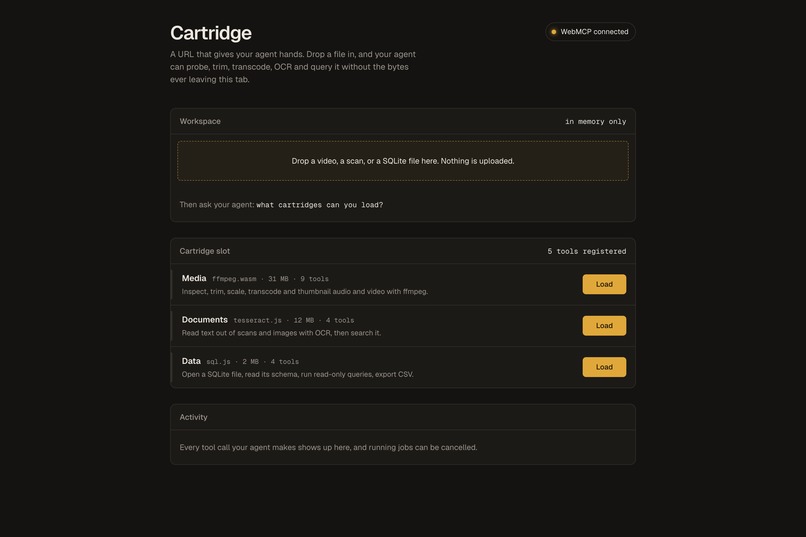 Cartridge – screenshot 1