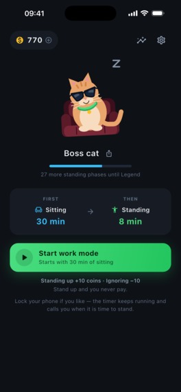 Standing Desk by StandProof – screenshot 2