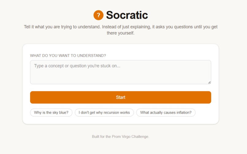 Socratic – screenshot 1