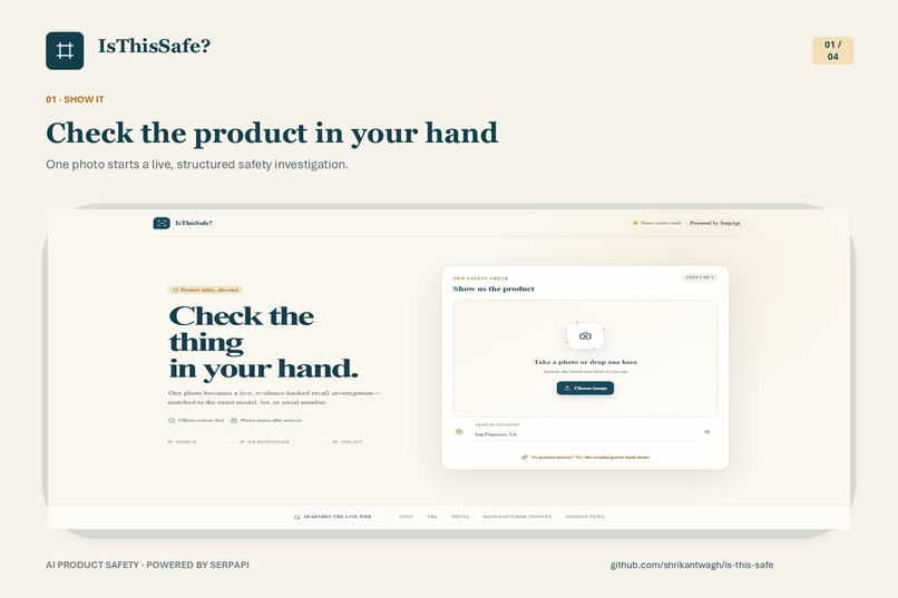 IsThisSafe? – screenshot 1