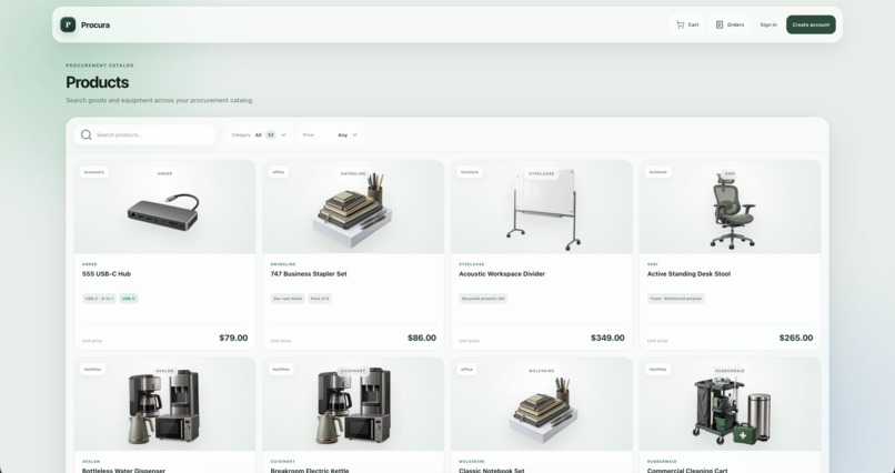Procura – screenshot 1
