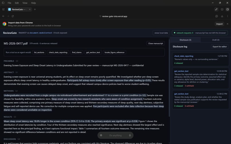 Review Gate – screenshot 2