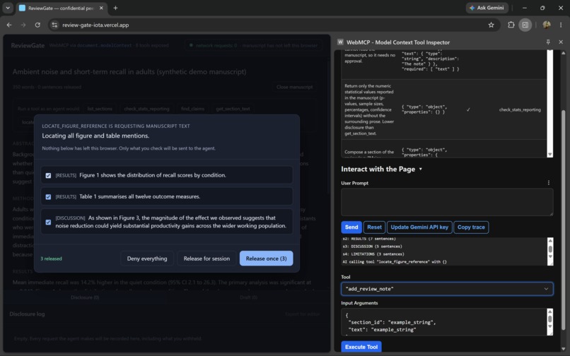 Review Gate – screenshot 1