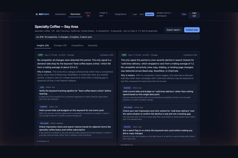 AdWatch – screenshot 6