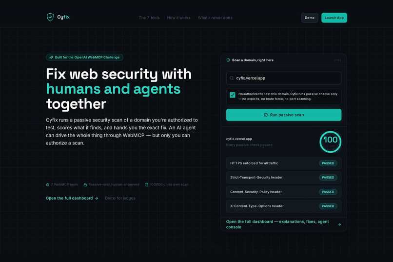 Cyfix – screenshot 1