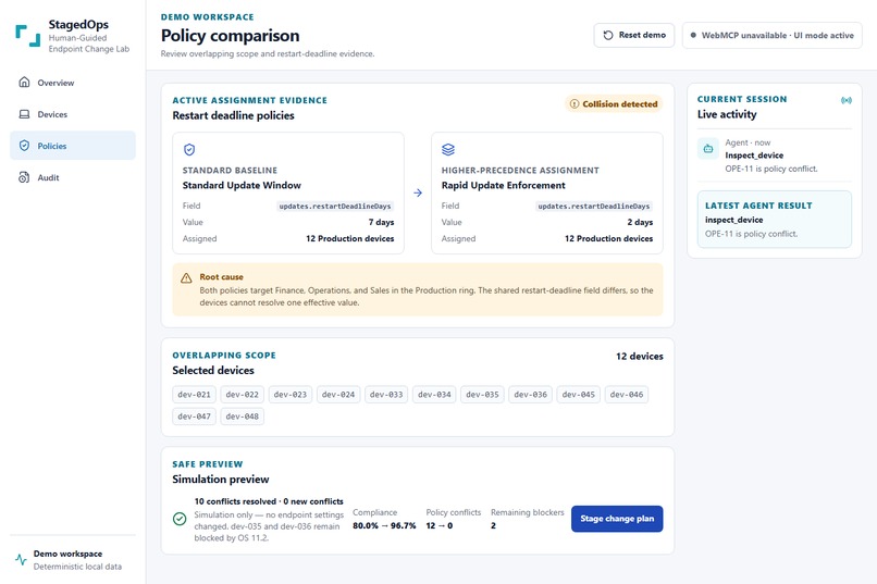 StagedOps – screenshot 3