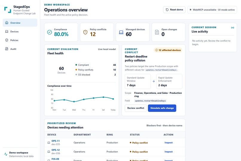 StagedOps – screenshot 5