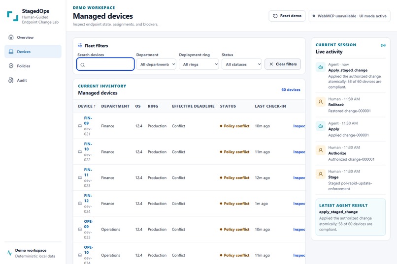 StagedOps – screenshot 10