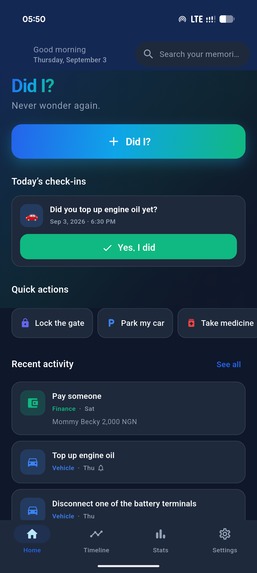 DID I? – screenshot 6
