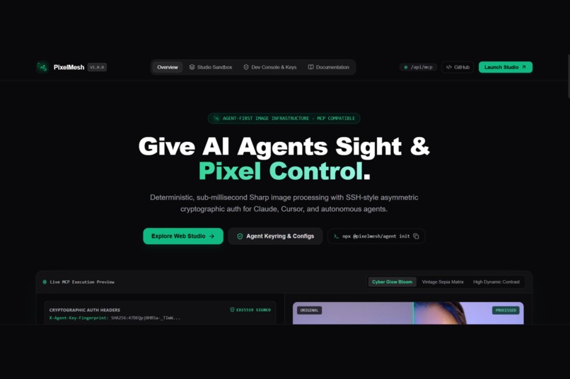 PixelMesh: WebMCP Image Studio – screenshot 7