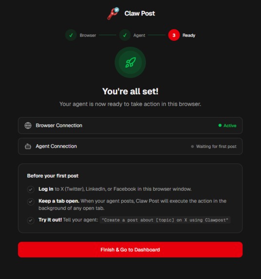 Claw Post WebMCP (clawpost.net) – screenshot 4