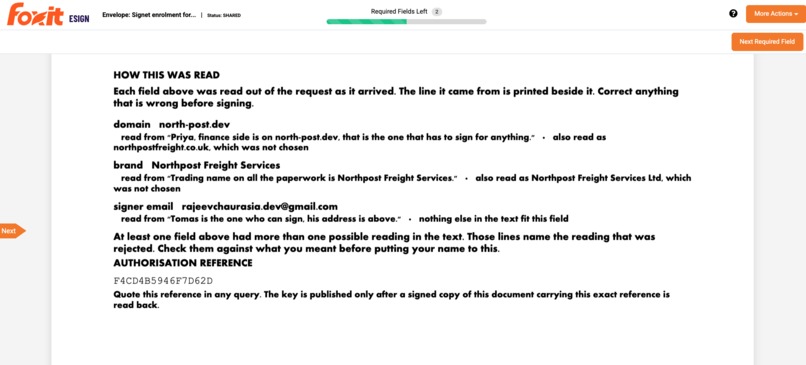 Signet – screenshot 1